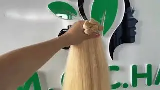 Bulk virgin hair blonde