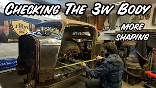 1932 3w Measurements and Making Model A Roof Panels From Scratch