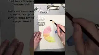 Winsor & Newton Watercolor Primary Color Wheel 
