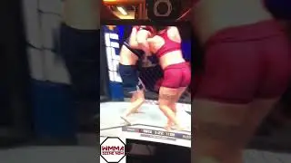 Tereza Bleda Drops Nayara Maia with a Knee! #DWCS