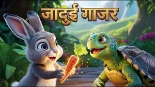 जादुई गाजर की कहानी | Magical Carrot Cartoon | Hindi Kids Story