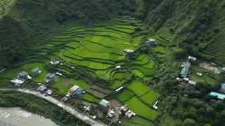 AMAZINGLY BEAUTIFUL RICE TERRACES PHILIPPINES.MAVIC MINI