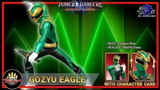 Gozyu Eagle Gameplay | Mod Skin | Power Rangers Legacy Wars