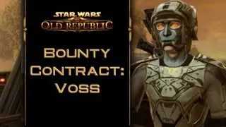 SWTOR: Bounty Contract Voss [incl. kill & capture ending]