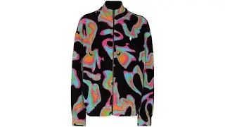 Marcelo Burlon County of Milan Psychedelic print track jacket