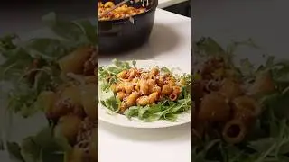 Фарш с макаронами из одной кастрюли готовится не сложно и накормит всю семью #топрецепты #еда