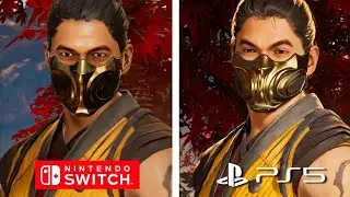 Mortal Kombat 1 PS5 vs Nintendo Switch Graphics Comparison