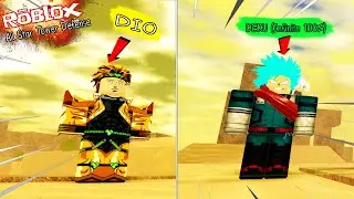 Roblox : All Star Tower Defense #10 รีวิว Dio และ Deku Infinite แบบ 100%