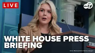 🔴LIVE: President Trump marks first year back in office during White House press briefing