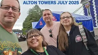 Alton Towers Vlog July 2025