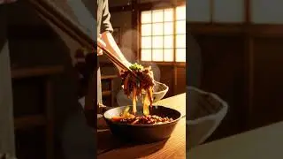 Bulgogi (Simple Pan Style) - Cozy Anime Cooking ASMR | Relaxing & Healing #shorts #shortvideo #food