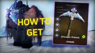 How to get Prismatic Pickaxe (Best Pickaxe) | The Forge Roblox
