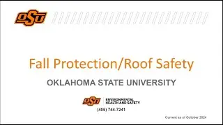 Fall Protection and Roof Safety Training