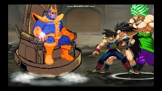 Thanos vs Super Saiyans - Highest Level Fight - Part 2 | Marvel vs DBS | Mugen