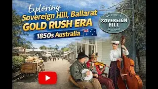 Exploring Ballarat Sovereign Hill, Ballarat 🇦🇺 l Gold Rush village