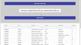 FlipVis - Visualization Tool for COMC Sales History (Beta Demo)