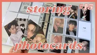 Storing Photocards #15 (tbz feat. billlie and ateez)