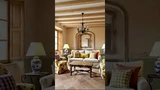 Provence Living Room 🌿✨ French Country Warmth & Rustic Elegance