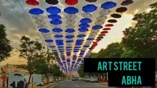 Art Street Abha || Tourist Attraction in Abha ||A Trip to Art Street ||Abha Garden