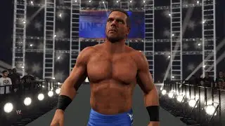 Kurt Angle vs Chris Benoit Unforgiven 2002 recreation pt 1
