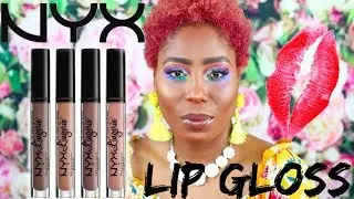 ♡НОВИНКА♡ ОБЗОР ЖИДКОГО БЛЕСКА ДЛЯ ГУБ NYX LINGERIE