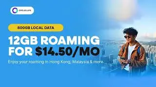 Stay Connected In Hong Kong: 12GB Roaming for Just $14.50