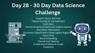 Day28 - 30 Day DataSci Challenge (SVM, Scikit-learn, tensorflow)