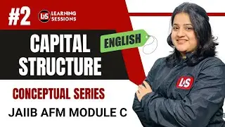 JAIIB AFM Module C | Chapter 24 | Capital Structure & Cost of Capital in English
