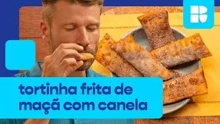 Tortinha frita de maçã com canela | Rodrigo Hilbert | Tempero de Família