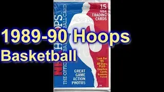 1989-90 Hoops Basketball Packs Opened Michael Jordan, David Robinson Rookie?