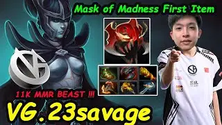 VG 23savage [Phantom Assasin] 11K MMR New Vici Gaming Carry New Build Dota 2 Pro Gameplay