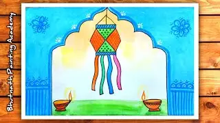 akash kandil drawing