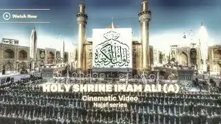 Cinematic Video | Holy Shrine Of Imam Ali | Flash in Flash out Effect | #13rajab #imamali #shrine