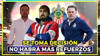 🚨SE TOMA DECISI&Oacute;N: No habr&aacute; M&Aacute;S REFUERZOS en Chivas