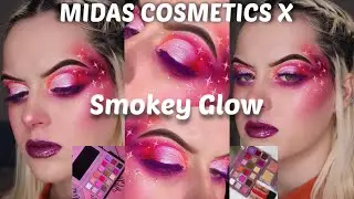 Midas Cosmetics X Smokey Glow Collection | First Impressions and Get Ready With Me