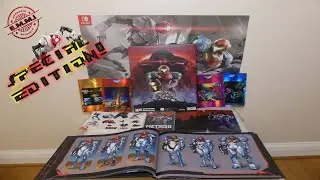 METROID Dread Special Edition with BONUSES & AMIIBO (EMMI Approved)  Unboxing & Review! [4k]