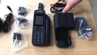 Inmarsat IsatPhone2 Satellite Phone Kit Unboxing 4-1-15