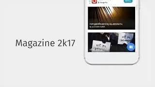 Magazine 2k17 App preview - A revolutionary concept of college magazine.