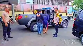 Pemuda yang ngamuk di amankan Polsek Pasirwangi