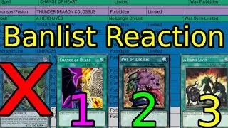 YUGIOH Banlist May 2022 REACTION