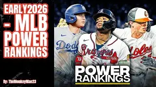 2026 Pre Spring Training MLB Power Rankings
