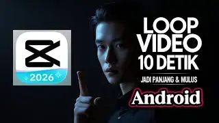 Cara Loop Video 10 Detik Jadi Panjang di CapCut Android (Mulus Tanpa Putus)
