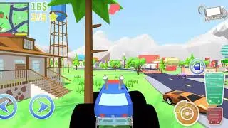 Dude Theft Wars #71 | With Code NOSFOREVER Monster Truck | New Update AIRPORT | Android GamePlay FHD
