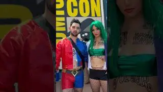 #comics #comiclife #comiccon #comiccon2024 #harleyquinn #thejoker #dccomics #cosplayer #cosplay