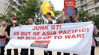 GLOBALink | G7 summit opens in Japan's Hiroshima amid waves of protests