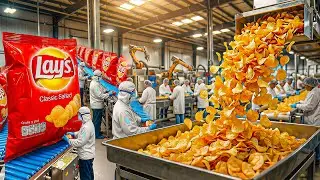 This USA Factory Makes Lay&rsquo;s Chips at an Insane Speed