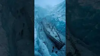 Colossal Ice Ship Discovered Frozen in Greenland Glacier