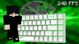 240FPS Keyboard & Mouse Sounds ASMR [ Hypixel Bedwars ] #3