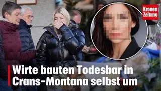 Wirte bauten Todesbar in Crans-Montana selbst um I krone.tv NEWS