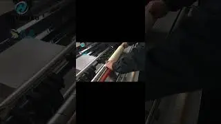 Automatic Tension Control 3Ply Bond NCR Roll Slitting Rewinding Machine #cuttingmachine #paper